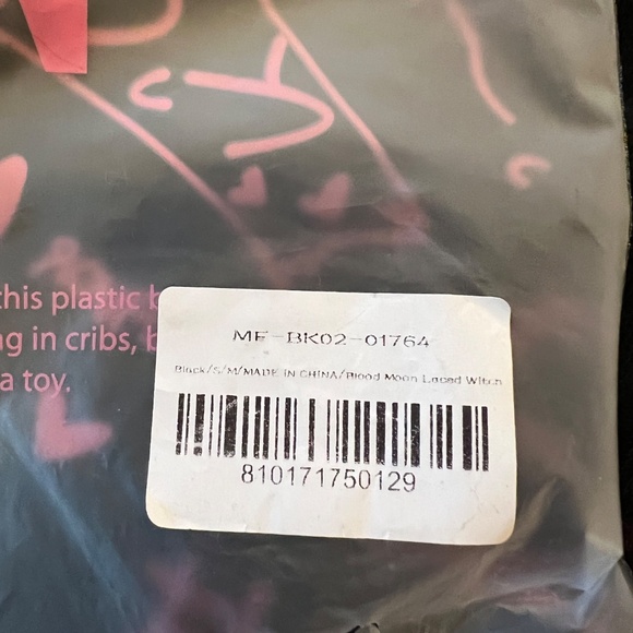 Moeflavor blood moon witch lace up dress S/M - Picture 5 of 5